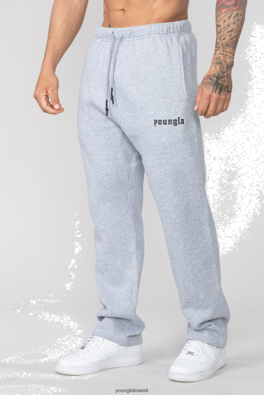 Youngla Clothing - YoungLA الرجال 216 الأبدية لا تعرق الكفة هيذر رمادي 4L466B895 ملابس